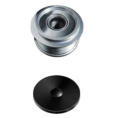 Image of 06E903119Q Freewheel Clutch HELLA 9XU 358 039 001 44,3mm with cap AUDI: A4 B8 Avant, A5 Sportback, Saloon