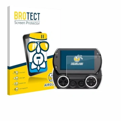 Image of brotect Glass Screen Protector Film compatible with Sony PSP Go Foil 9H Protection [Scratch Resistant, High Clarity]