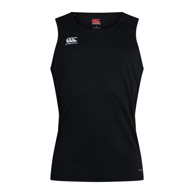 Image of Canterbury Club Dry men&#039;s Vest top in Black
