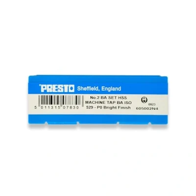 Image of Presto 605002N4 2BA x 31.4 BA Hand Tap Set (Pack of 3)