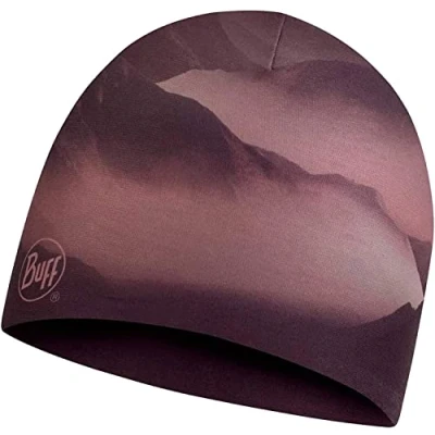 Image of Buff Women&#039;s Serra Mauve Reversible Microfiber Hat, Meadow Mauve, One Size UK