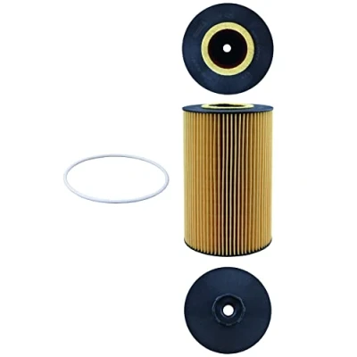 Image of 270048040 Oil Filter MAHLE ORIGINAL OX 425D Insert MAN: TGX