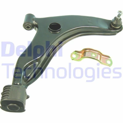 Image of 30863987, 30863989, 30864209, 30883989, 30887033 Suspension Arm DELPHI TC1091 with ball joint Right, Lower Trailing Sheet Steel VOLVO: S40 I