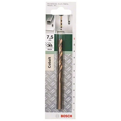 Image of Bosch DIY 2609255078 Metal Drill Bit HSS Co 7.5 x 69 109 mm (1)