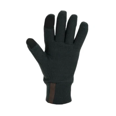 Image of SEALSKINZ Necton Windproof All Weather Knitted Glove Cold, Grey, S