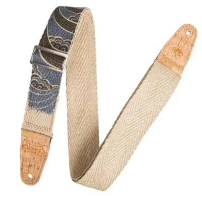 Image of Levy&#039;s MH8P 001 Natural Hemp Webbing w Cork Ends and Pocket 2&quot; Island