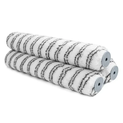 Image of ROLLINGDOG 18&quot; Large Masonry Paint Roller Covers 457mm with High Density Polyamide Fiber for Wall,Celling and Floor Painting Home Renovation(Pack of 3)
