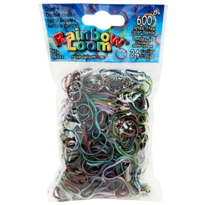 Image of Rainbow Loom Dual Layer Spiral Galaxy