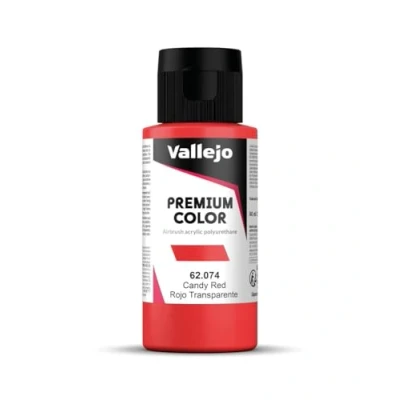 Image of Vallejo Premium Color 60 ml Paint Candy Red