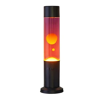Image of Nova Wax Lamp Purple Liquid Yellow 15 Inch