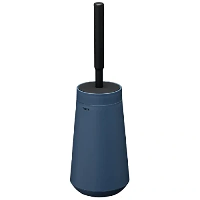 Image of Tiger Toilet Brush, Polypropylene, Blue/Black, 129x412x129 mm