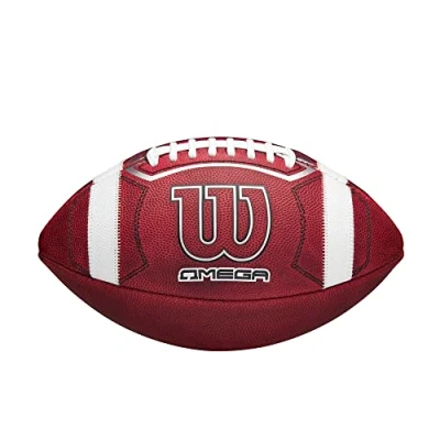 Image of WILSON Omega Official College Football Size, Brown