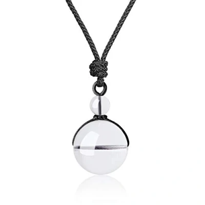 Image of COAI Genuine Clear Quartz Necklace for Women Men, Women&#039;s Crystal