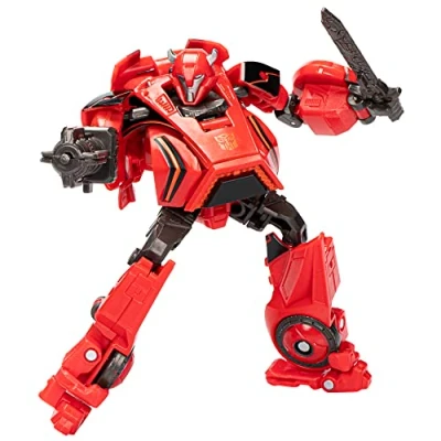 Image of Transformers Toys Studio Series Deluxe War for Cybertron 05 Gamer Edition Cliffjumper Toy, 4.5 inch, Action Figure Boys and Girls Ages 8 Up, F7238