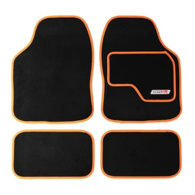 Image of Sakura SS5307 Universal Car Mat Set , Orange