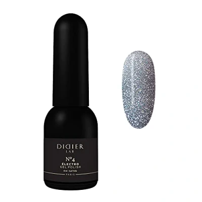 Image of Didier Lab Premium Gel Nail Polish Electro No.4 Varnish Art Long Lasting High Gloss Wear Easy to Apply Nails Rich Pigment UV/LED Chip Resistant