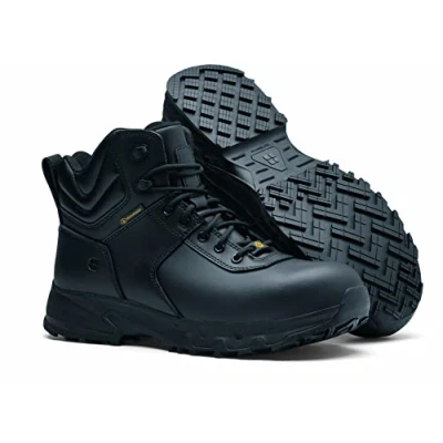 Image of Shoes for Crews Guard Mid, Safety CE Certified S3 HRO WR SRC, Unisex Work Boots with Slip Resistant Outsole, Water Repellent Safe Men and Women