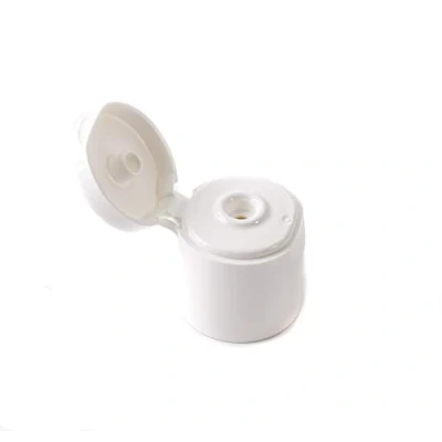 Image of Mystic Moments Flip Top Cap 24mm White Smooth Wall (24/415) Pack of 10