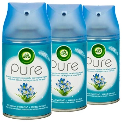 Image of Air Wick Freshener Freshmatic Max Refill Pure Spring Fresh 3 Pieces per Pack