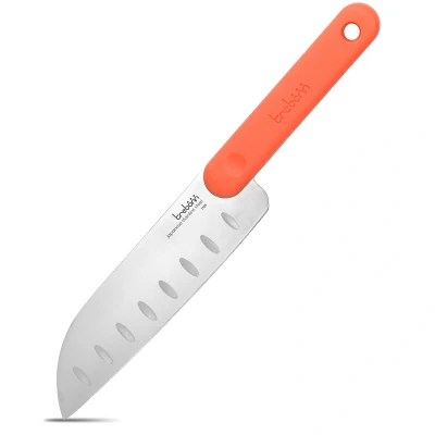 Image of Trebonn Santoku Knife, Japanese Stainless Steel Kitchen Knife 18cm/7.0 Blade with Soft Touch Anti Slip Handle