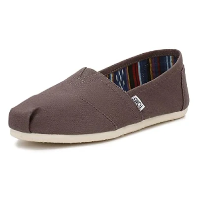 Image of TOMS WOMEN ALPARGATA Ash Canvas UK4