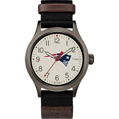 Image of Timex Tribute Men&#039;s Analog Japanese Quartz Watch with Nylon Strap TWZFPATMBYZ