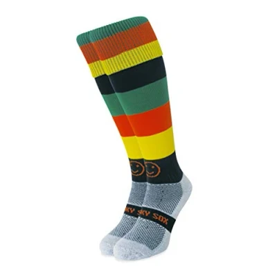 Image of WackySox Caribbean Rugby Socks,Hockey Socks,Sports Socks Men and Women Suitable for Riding,Sports,Football,Hockey, Running