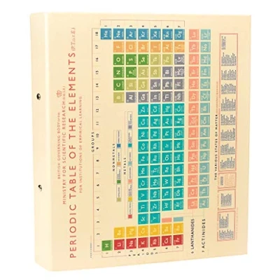 Image of A4 Size Ring Binder Choice of Design (Periodic Table)