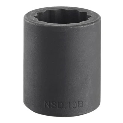Image of FACOM 1/2 Inch Impact 12 Point Socket Spanner 27 mm, Pack of 1, NSD.27B