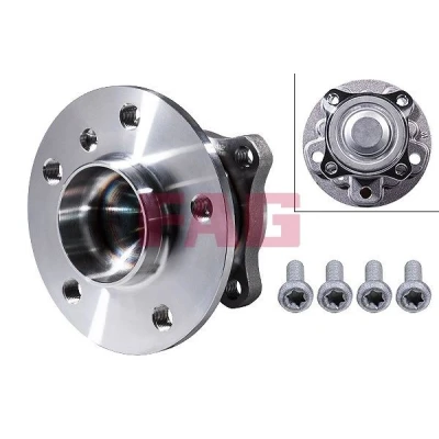 Image of 33416852156, 33416867927, 6852156, 6867927 Wheel bearing kit FAG 713 6496 50 Photo corresponds to scope of supply 143, 84,5mm BMW: