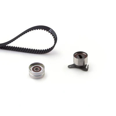 Image of 5197XS, T41076, T42102 Timing belt kit GATES FleetRunner Micro V Stretch Fit K015197XS TOYOTA: Starlet Hatchback, Corolla Liftback