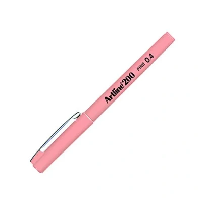 Image of Artline 200 Apricot Fineliner Technical Drawing Pens Pack 12