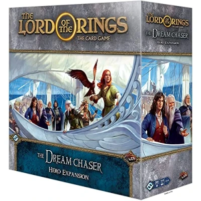 Image of Fantasy Flight Games the Lord of Rings LCG: Dream Chaser Hero Expansion Card Game Ages 14+ 1 4 Players 30 Minutes Playing Time