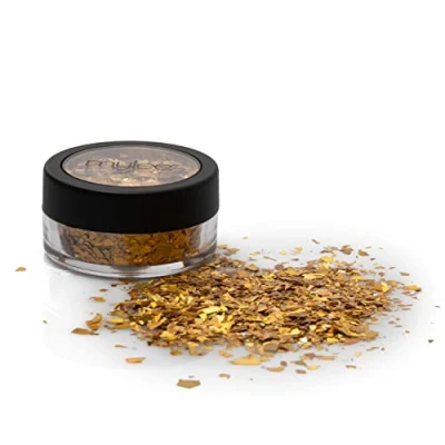 Image of Mylee All That Glitters [Smiley] 101 Glitter Colour Choices DIY Nail Decoration, Holographic Dust Powder Ideal for Art &amp; Crafts