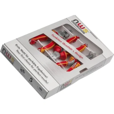 Image of NWS 782 VDE Combined Tool, Multi Colour, Set of 3 Piece