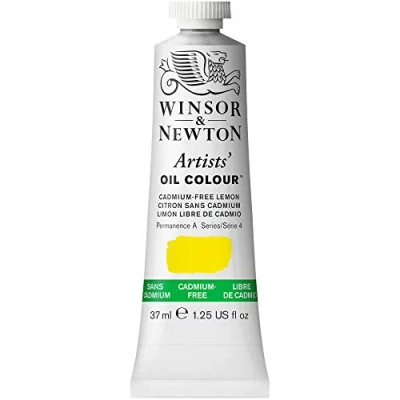 Image of Winsor &amp; Newton Artist Oil Paint, Cadmium Lemon, 37ml