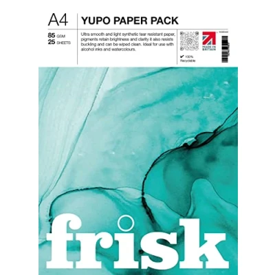 Image of Frisk 14385425 Yupo Paper Pack A4, White