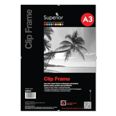 Image of Sseco Clip A3 Clipframe, Clear
