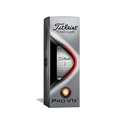 Image of TITLEIST Pro V1X ProV1X New Golf Balls 2021 Model Pack of 3 Sleeve