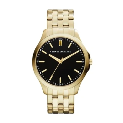 Image of Armani Exchange Watch goldcoloured, Men&#039;s, Size: One Size, Gold coloured