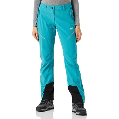 Image of Jack Wolfskin Gravity Slope Pants Women&#039;s Dark Cyan, 80