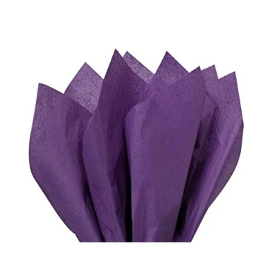 Image of A3 Tissue Paper 50 Sheets for Gift Wrap Party Craft Acid Free (Purple)