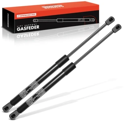 Image of Frankberg 2x Gas Struts Tailgate Compatible with 407 6E All Engine Estate 2004 2005 2006 2007 2008 2009 2010 Replace# 8731J6