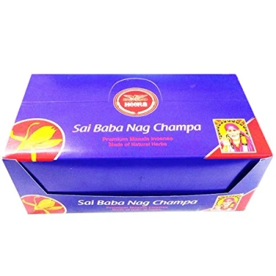Image of Heera Sai Baba Nag Champa 15g each (Pack of 12)