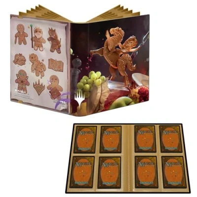 Image of Ultra PRO Wilds of Eldraine 4 Pocket Binder Syr Ginger, The Meal Ender for Magic: Gathering, Holds &amp; Protects 160 Standard Size Cards MTG, Collectible cards, Game Rare