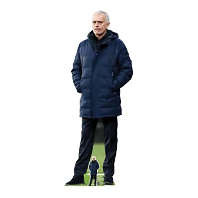 Image of Lifesize Cutout Jose Football Manger Mourinho With Mini Desktop