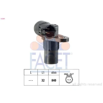 Image of 8200443891 Impulse Sensor FACET 9.0291 Made in Italy OE Equivalent RENAULT: TRAFIC 2 Kasten, LAGUNA 2, MASTER Bus, VOLVO: V40 Estate, S40 I