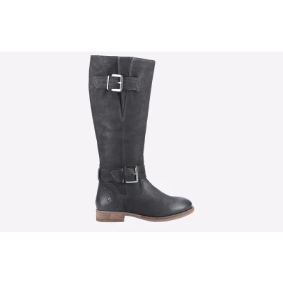 Image of Hush Puppies Women&#039;s Estelle Knee High Boot, Black, 3 UK