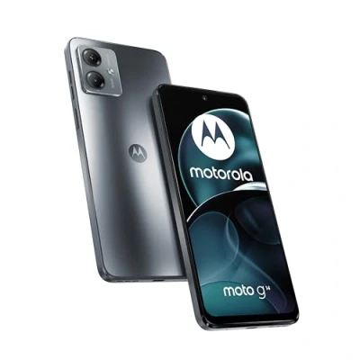 Image of Motorola Smartphones Moto g14 (6.5&quot; Full HD+ display, 50MP camera system, Dolby Atmos® audio, Android 13, 4/128, 5000 mAh battery, Octa core processor, dual SIM), steel grey