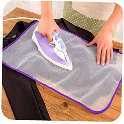 Image of Bontand Heat Resistant Ironing Cloth Protective Insulation Pad Home Mat Mesh Net Professional Tools